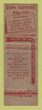 Matchbook Cover - Maplecrest Laundry Cleaners Plainfield NJ