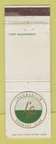 Matchbook Cover - Longmeadow Country Club MA WEAR