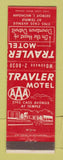 Matchbook Cover - Travler Motel Detroit MI