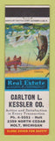Matchbook Cover - Carlton Kessler Real Estate Insurance Holt MI