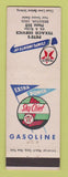 Matchbook Cover - Texaco oil gas Pete's Brighton Colorado WORN BACK