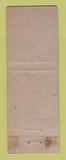 Matchbook Cover - Shell oil gas Industrial Marine Oils WEAR