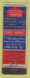Matchbook Cover - OH Hammond Standard oil gas Waldron IN WEAR