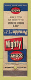 Matchbook Cover - Amoco oil gas Jim's  WORN
