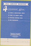 Matchbook Cover - Union Bank  and  Trust Pottsville PA 40 Strike