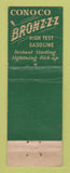 Matchbook Cover - Conoco oil gas WF Hird Lincoln NE WEAR