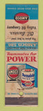 Matchbook Cover - Amoco oil gas Valley Oil WORN