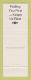 Matchbook Cover - Payne Chevrolet Owenton KY