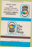 Matchbook Cover - Fuller O'Breien Paints Corvallis OR 40 Strike
