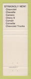 Matchbook Cover - Marhefka Chevrolet Windber PA 1968