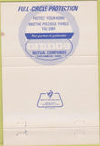 Matchbook Cover - Derflinger Jones Insurance Lancaster PA 40 Strike
