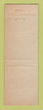 Matchbook Cover - Montclair Athletic Club NJ WEAR