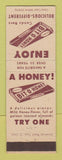 Matchbook Cover - Bit O Honey Candy Bar
