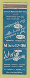 Matchbook Cover - John's Catering Newark NJ