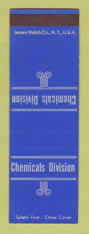Matchbook Cover - Chemicals Division SAMPLE