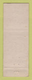 Matchbook Cover - Atlantic oil gas Leo Di Maio's Providence RI WORN