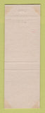 Matchbook Cover - J&J Cleaners Brunswick ME