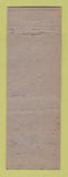 Matchbook Cover - Gulf oil gas RA Greeene Williamstown KY