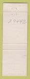 Matchbook Cover - Carter Gulf oil gas Georgetown SC