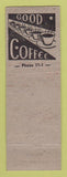 Matchbook Cover - Gulf oil gas McCarty's Wadesville IN