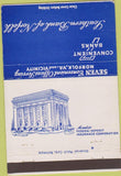 Matchbook Cover - Southern Bank of Norfolk VA 40 Strike