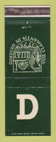 Matchbook Cover - Dartmouth College