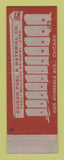 Matchbook Cover - Edison Fuel and Maerial Coal Stokers Chicago IL