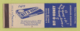 Matchbook Cover - Bit O Honey Candy Bar
