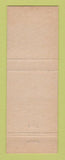 Matchbook Cover - Mobil oil gas Nevada Independent