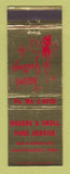 Matchbook Cover - Rogers Sholl Pure oil gas Chattanooga TN Christmas