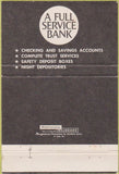 Matchbook Cover - Beckley National Bank 40 Strike