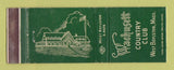 Matchbook Cover - Wachusett Country Club West Boylston MA
