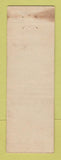 Matchbook Cover - Russell's Silver Bar Chicago IL Prima Beer WORN