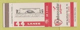 Matchbook Cover - Ambassador Lanes Bowling Bedford OH