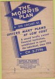 Matchbook Cover - Morris Plan Des Moines IA 40 Strike