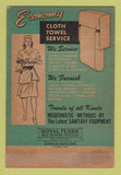 Matchbook Cover - Independent Linen Service Flint MI SAMPLE WEAR 40 Strike
