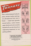 Matchbook Cover - Tannate Industrial Leathers Cincinnati OH 40 Strike