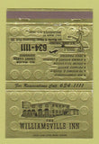 Matchbook Cover - Williamsville Inn NY 40 Strike