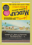 Matchbook Cover Midcap Bearing Service San Antonio TX El Paso Lubbock 40 Strike