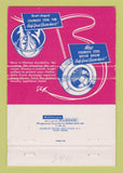 Matchbook Cover - Speed Queen Washer Dryer girlie 40 Strike