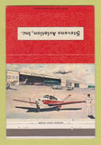 Matchbook Cover - Stevens Aviation Greer SC 40 Strike