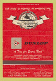 Matchbook Cover - Dunlop Distributors Houston TX 40 Strike