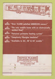Matchbook Cover - Anderson Trailer Mobile Homes Irwin PA WEAR 40 Strike