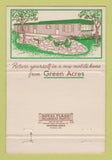 Matchbook Cover - Green Acres Mobile Homes Union City Paris TN 40 Strike
