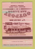 Matchbook Cover - Outpost Restaurant San Ramon CA 40 Strike