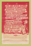 Matchbook Cover - San Jose CA Tourism Commerce Santa Clara County 40 Strike