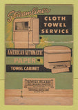 Matchbook Cover - Banner Linen Service Battle Creek MI 40 Strike