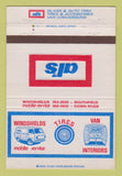 Matchbook Cover - Al's Van Interiors Tires Southfield MI 40 Strike