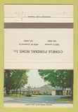 Matchbook Cover - Conkle Funeral Home Indianapolis IN 40 Strike
