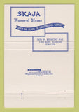 Matchbook Cover - Skaja Terrace Funeral Home Niles IL 40 Strike